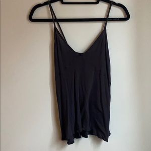 Blank flowy tank top